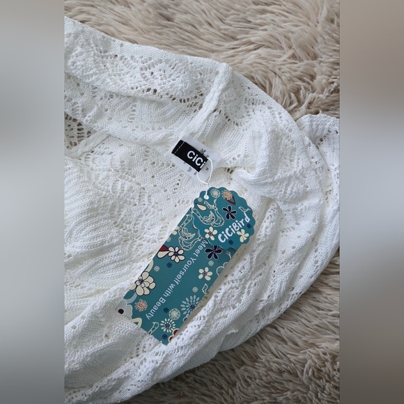 CiCiBird Swimsuit Crochet Cover Up #1037 - Picture 4 of 11